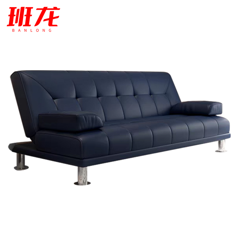 班龙折叠沙发床200*85*80cm蓝色张高清大图