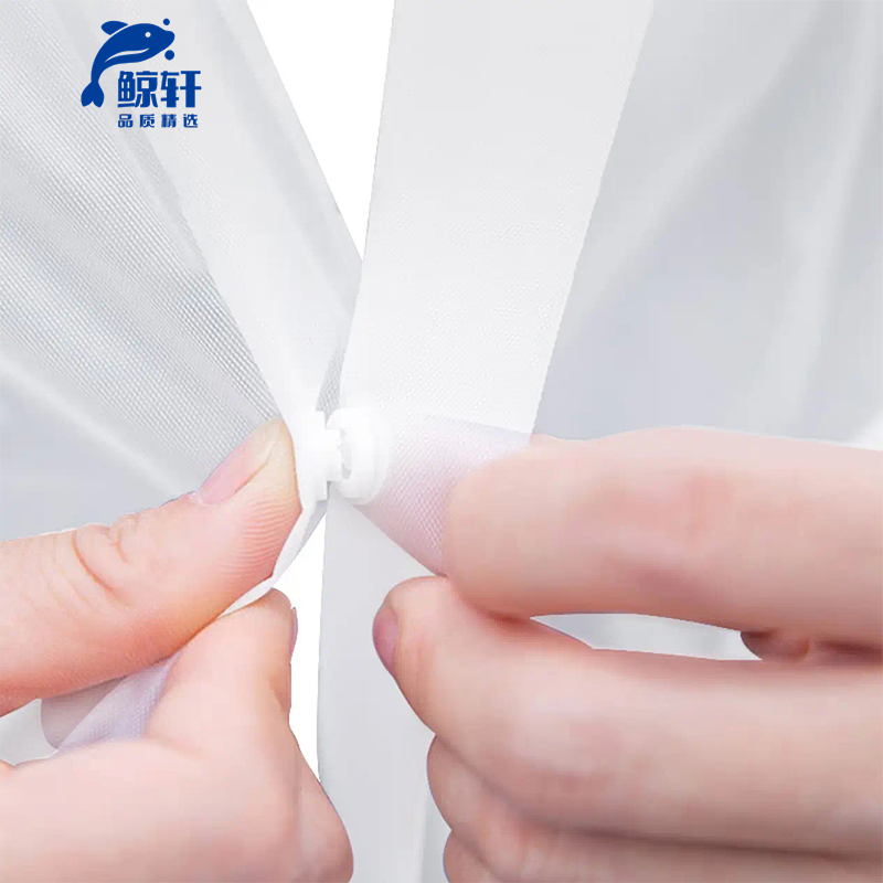 鲸轩 JX-120 长款均码一次性 雨衣 (计价单位:件) 白色高清大图