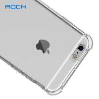 洛克（ROCK）iPhoneSE晶盾系列手机壳透明全包防摔防尘保护套苹果SE通用个性软壳