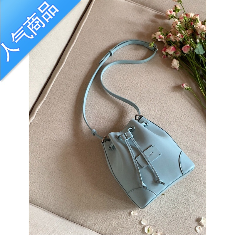 封后osun2022夏季新款韩国水桶包感小众复古单肩斜跨链条小包包手提包