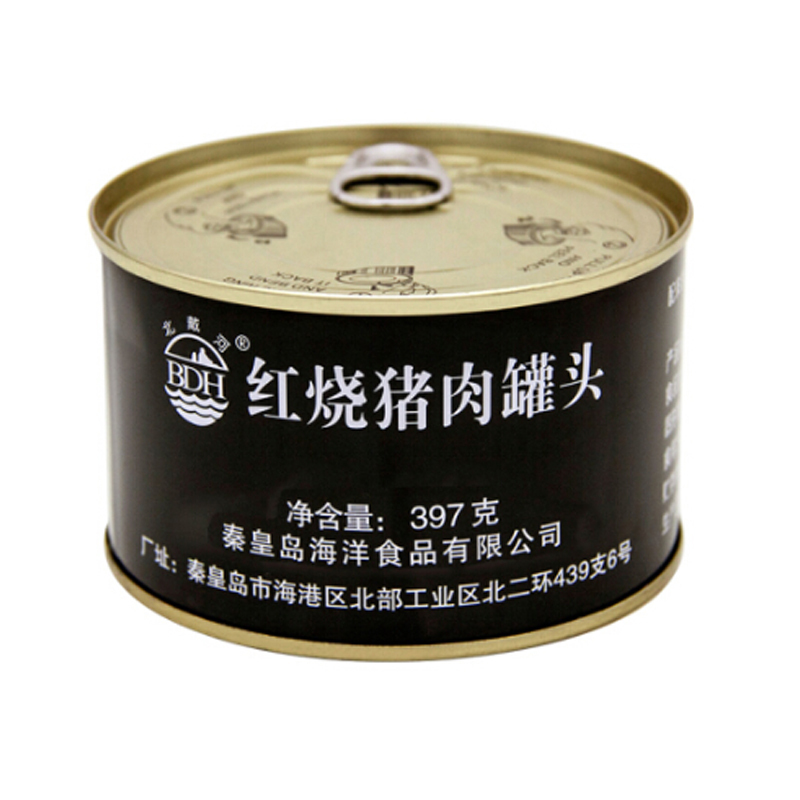 北戴河 BDH 红烧猪肉即食罐头 397G