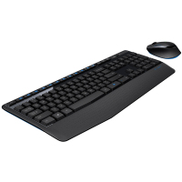 [精选]罗技(Logitech)MK345 无线键鼠套装 防泼溅 时尚高效