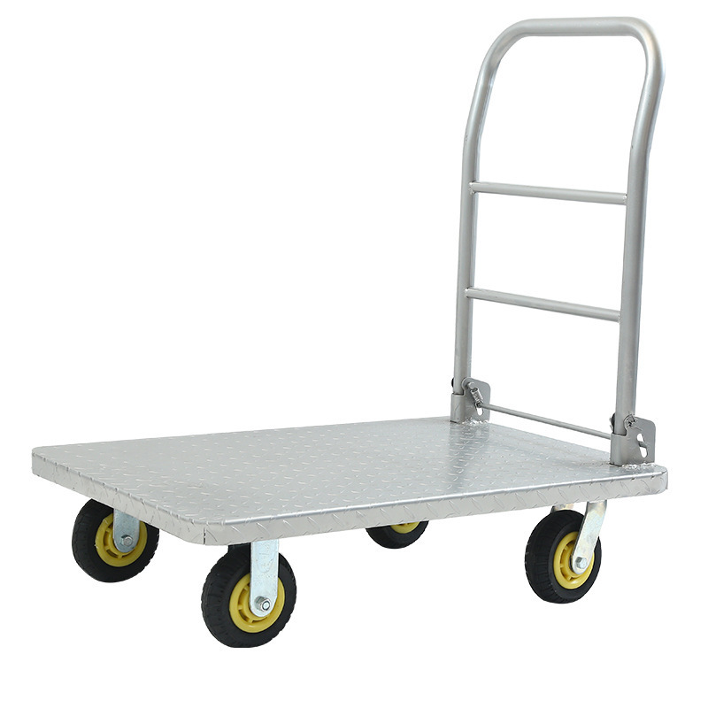 三清搬运宝板车手推车6090承重400kg5寸重型金胶轮