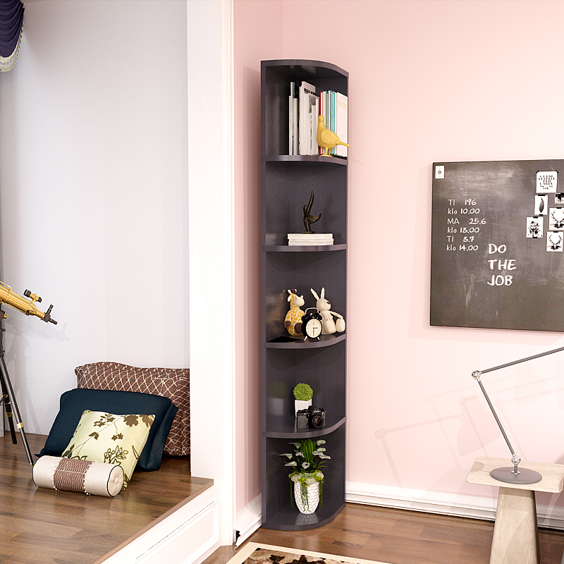 寻木匠角柜转角柜衣柜边柜墙角柜拐角置物架客厅弧形三角柜多功能边角