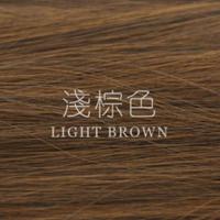 男生迷你垫高假发片 蓬发片假发垫发片 蓬松头顶隐形补发片 浅棕色 一片装