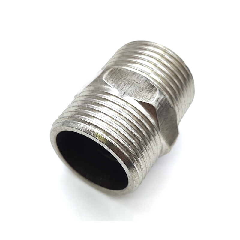 兴酉 不锈钢外牙接头 DN100 个高清大图