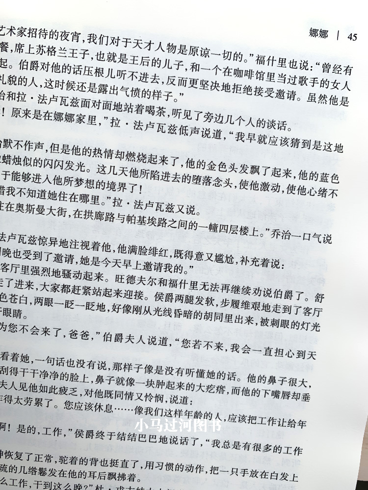 [正版]全新 娜娜 煤炭工业出版社 全译本 世界文学名著 中文版 中学生高清大图