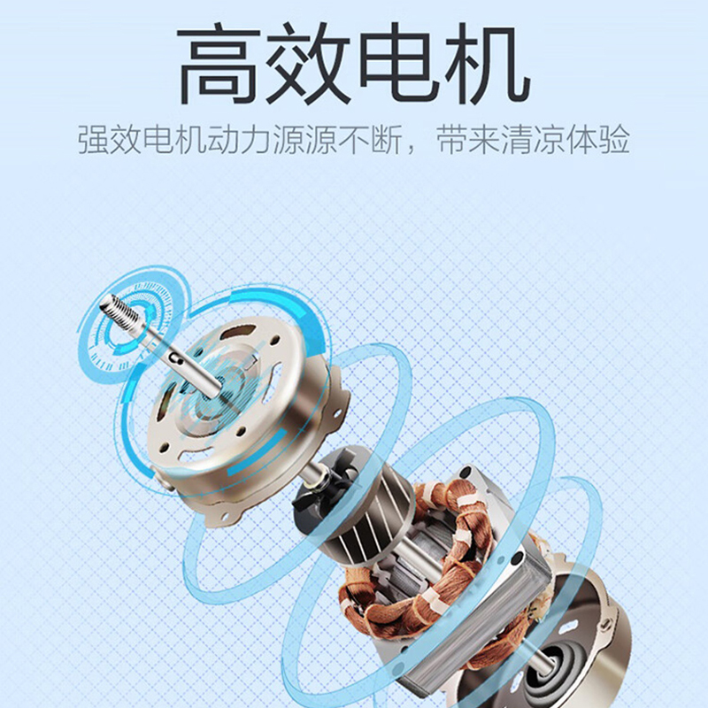 海尔(Haier)落地电风扇家用立式轻音低躁五叶三挡强风摇头送风可伸缩不锈钢支撑杆 加重底盘 办公室宿舍高清大图