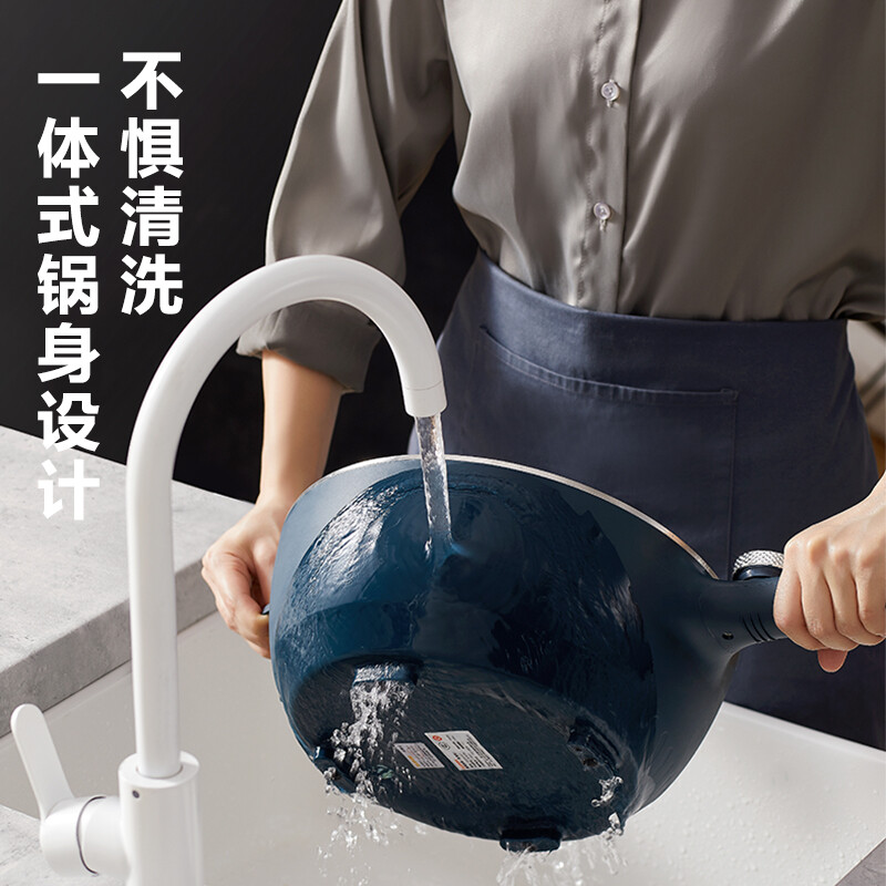 苏泊尔 SUPOR多用途锅1800W大火 电火锅 电炒锅 电煮锅 蒸锅 家用多功能智能手柄 蒸煮一体锅CD30A801高清大图