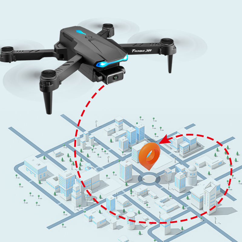 勾勾手(GOUGOUSHOU)儿童遥控飞机男孩玩具耐摔四轴无人飞机直升飞机充电[标配版黑色1组电池]高清大图