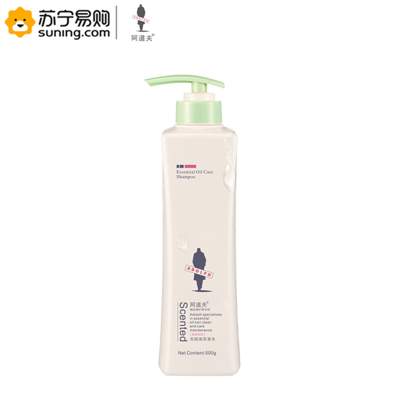 阿道夫（ADOLPH） 精油洗护专研无硅油洗发水（四项专研）500g 新老包装随机