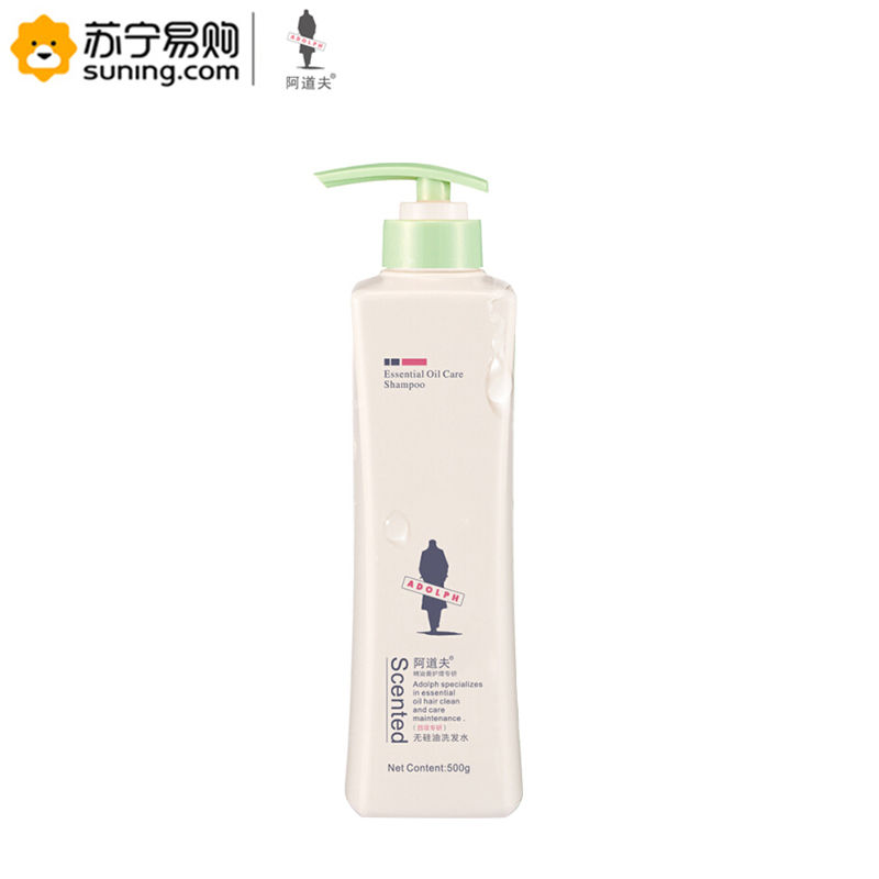 阿道夫（ADOLPH） 精油洗护专研无硅油洗发水（四项专研）500g 新老包装随机