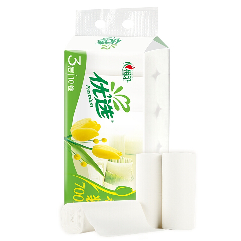 心相印 LR1710 优选无芯卷纸 3层 136mm*115mm 70g/卷