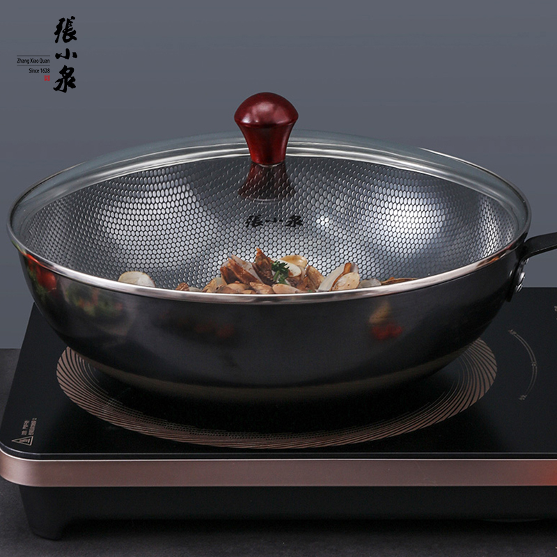 张小泉 嘉岚珍珠铁锅C30710100 32cm高清大图