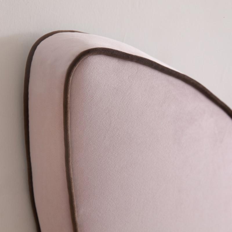 美帮汇定做儿童床头软包墙围无床头榻榻米靠垫双人实木床头罩可拆洗高清大图