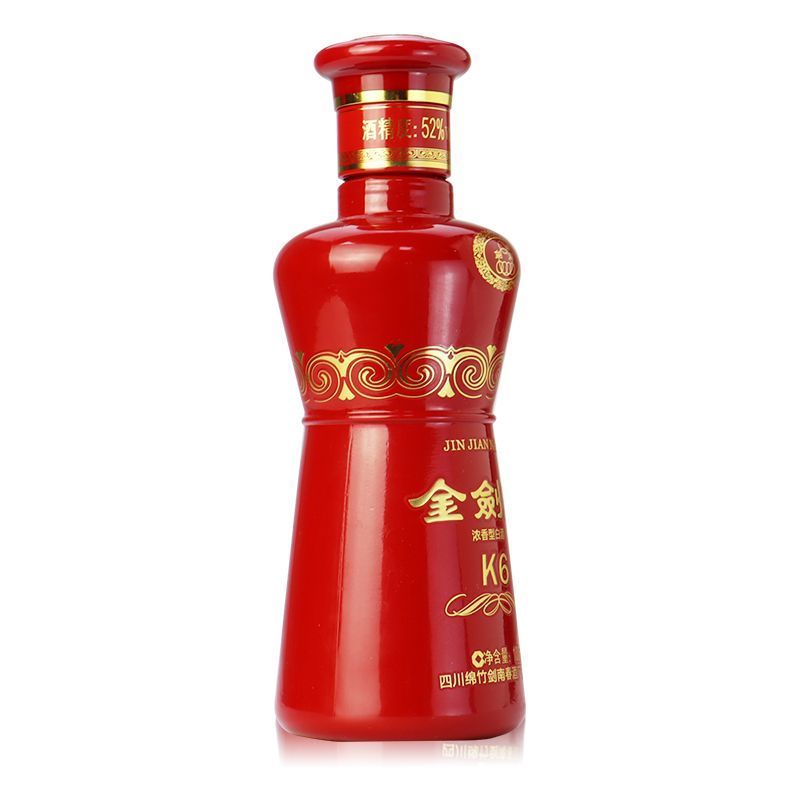 [剑南春]金剑南K6小酒 52度100ml*1瓶 浓香型白酒