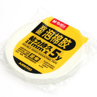 晨光 AJD97353 双面胶带 双面泡棉胶带 强力高粘度泡棉胶 泡沫胶带18mm*5y (4.57m/卷) 6卷装