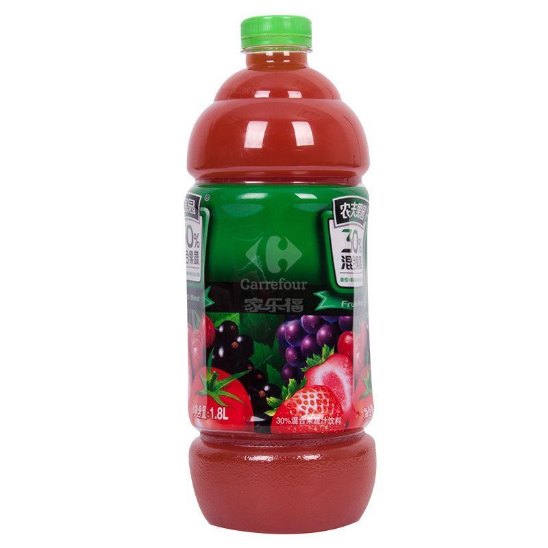 农夫果园30%番茄草莓山楂味1.8L瓶装