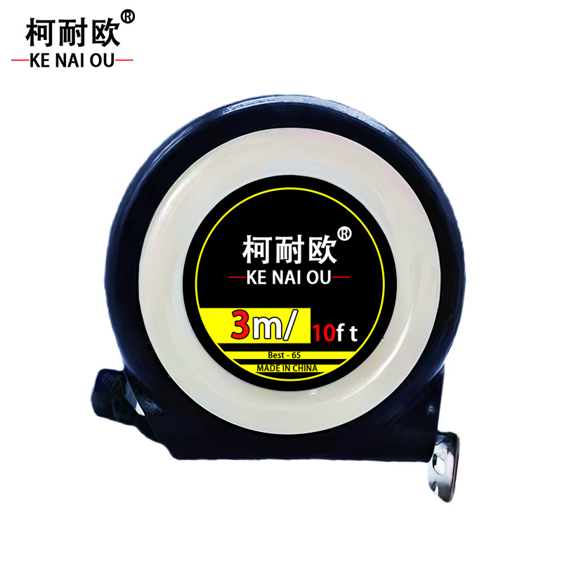柯耐欧 高精度便捷钢卷尺盒尺伸缩尺 3m*19mm/(自锁款) 5m*16mm/(自锁款) 卷高清大图