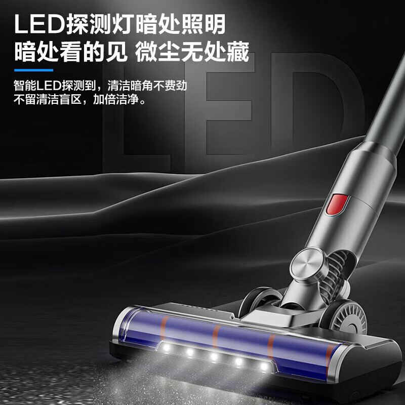 苏泊尔(SUPOR)吸尘器家用无线手持大吸力吸拖一体机大功率轻量无绳吸尘除螨拖地机60分钟加长续航EVS-C10 MAX高清大图