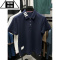 希杰狮王高端polo衫男短袖夏季开叉衣服有领t恤男装翻领丅血潮流