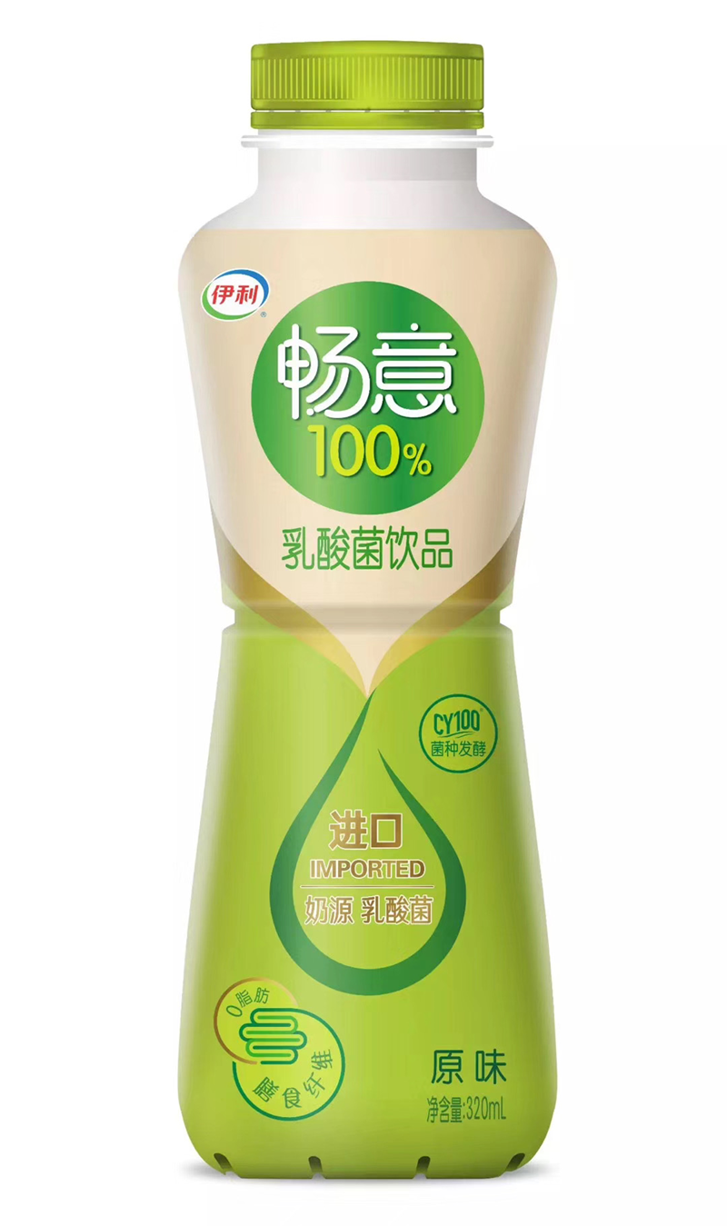 伊利畅意100乳酸菌饮品原味320ml