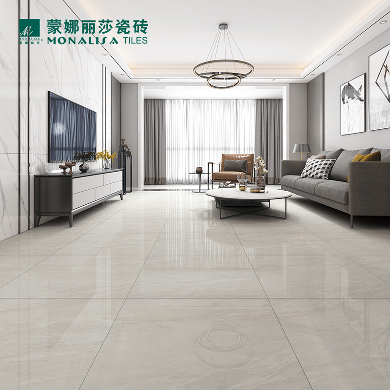 蒙娜丽莎瓷砖800x800地砖客厅防滑通体大理石瓷砖简约现代仿大理石纹