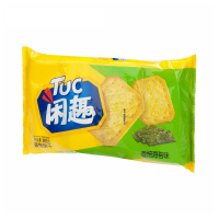 闲趣 装饰饼干 香焙海苔味360g