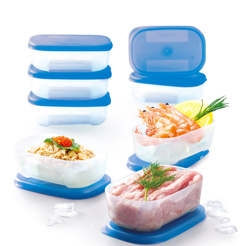 特百惠(Tupperware)冷冻16件套装保鲜盒 大容量塑料冰箱收纳冷冻盒冷藏盒 16件套