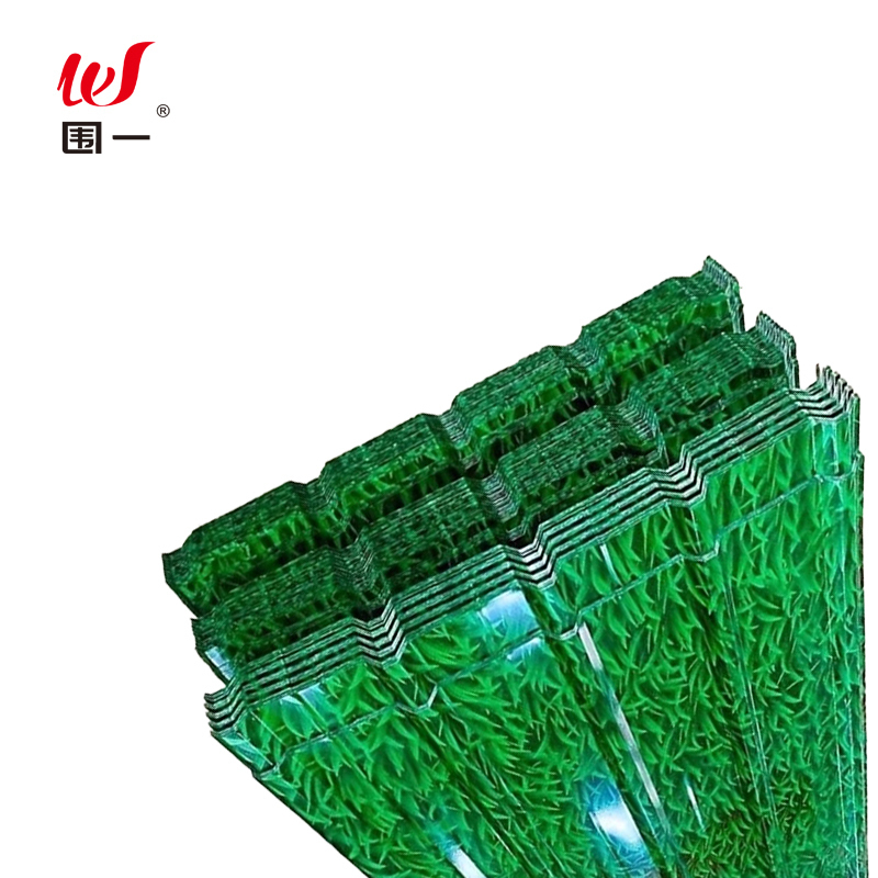 围一 绿色小草彩钢板 0.3MM*1.8M*0.9M 张高清大图