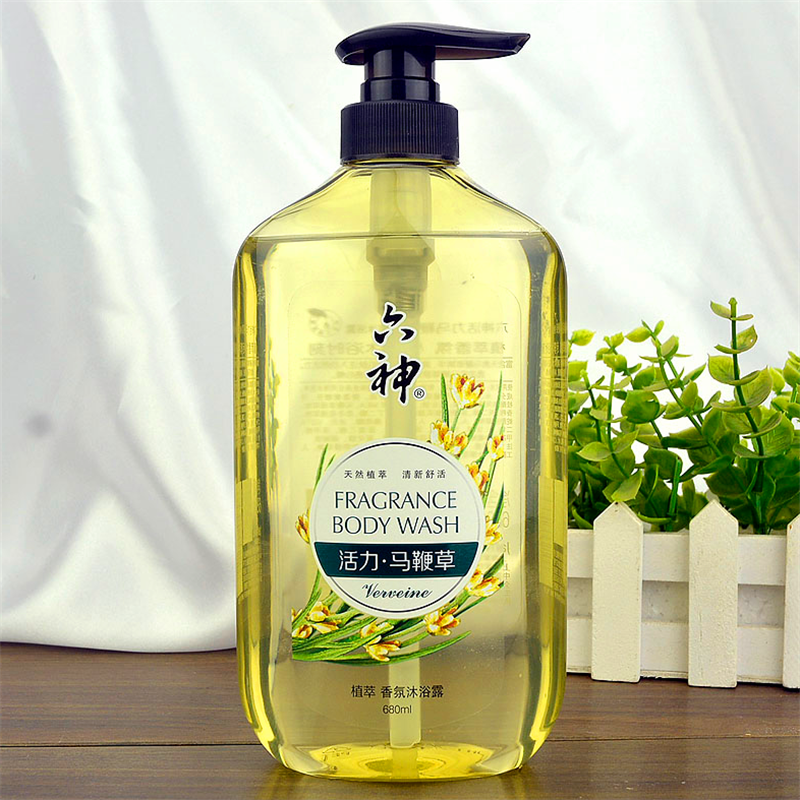 六神活力马鞭草香氛沐浴露 680ml 2瓶