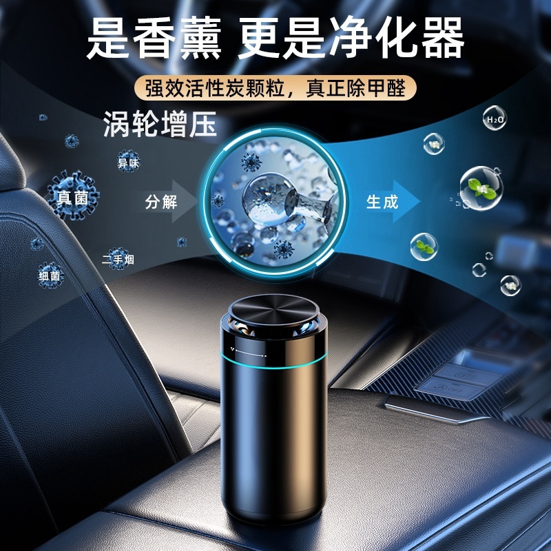 茁泥车载涡轮香薰机C09高清大图