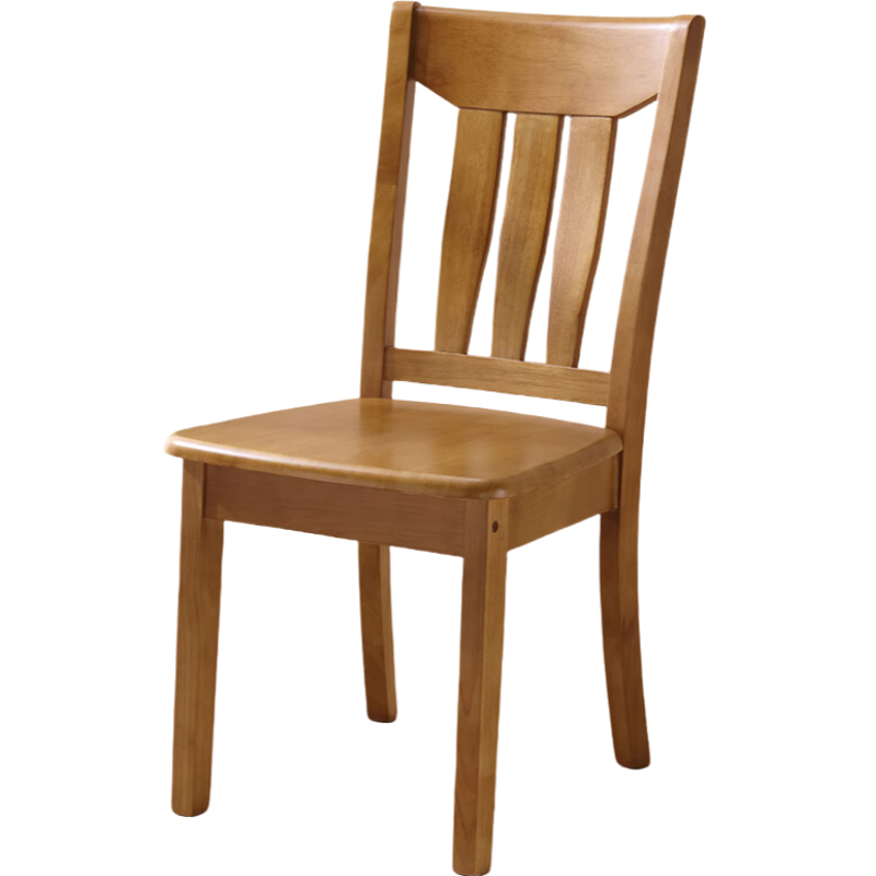 义尊 餐椅木质把高清大图