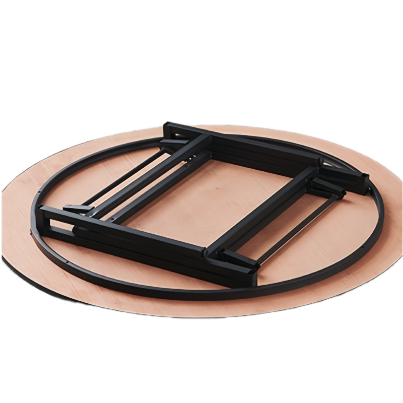 圆桌餐桌带转盘高清大图