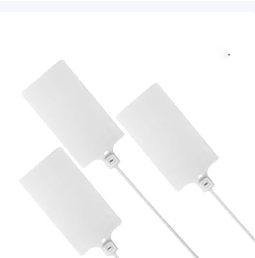 苏识 塑料封条大号吊牌记号封签物流标牌扎带 400mm白色 100根/包 AF237 包高清大图