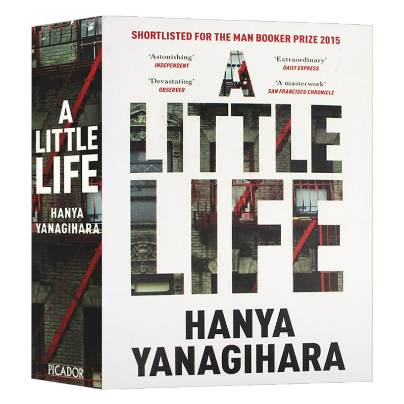 [正版]渺小一生 英文原版 A Little Life 小生活 柳原汉雅 当代文学名著 课外阅读 搭相约星期二 追风筝高清大图
