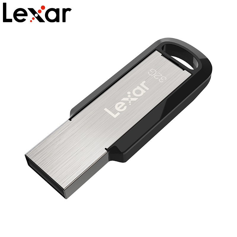 雷克沙(Lexar)M400 U盘 32GB 高速USB3.0 环孔便携设计 坚固耐用 金属外壳优盘 读速130MB/s