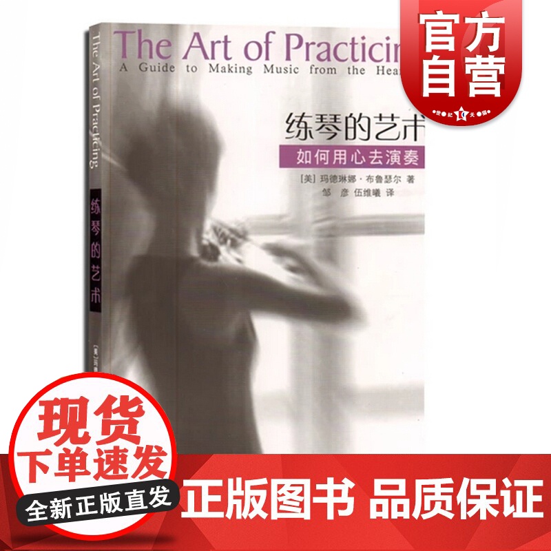 练琴的艺术 如何用心去演奏乐器指导指南上海音乐出版社正版音乐图书高清大图