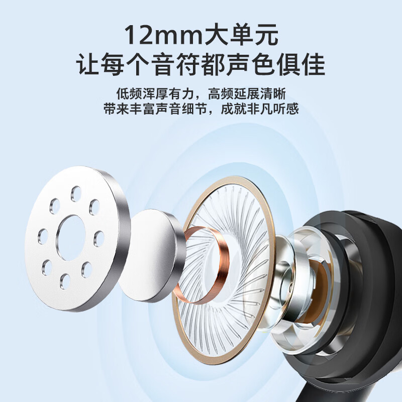 飞利浦(PHILIPS)真无线蓝牙耳机双麦AI通话降噪运动耳机苹果华为小米安卓手机通用TAT2138粉色