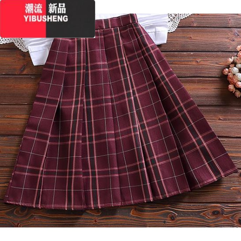 YIBUSHENG大合唱艺考钢琴演出礼服高中初中小学生主持人朗诵演讲班服英伦风