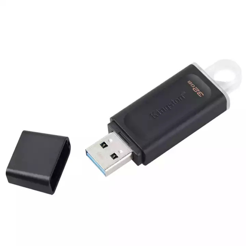 金士顿(Kingston)32GB U盘 DTX高速系统闪存优盘USB3.2 Gen 1黑色