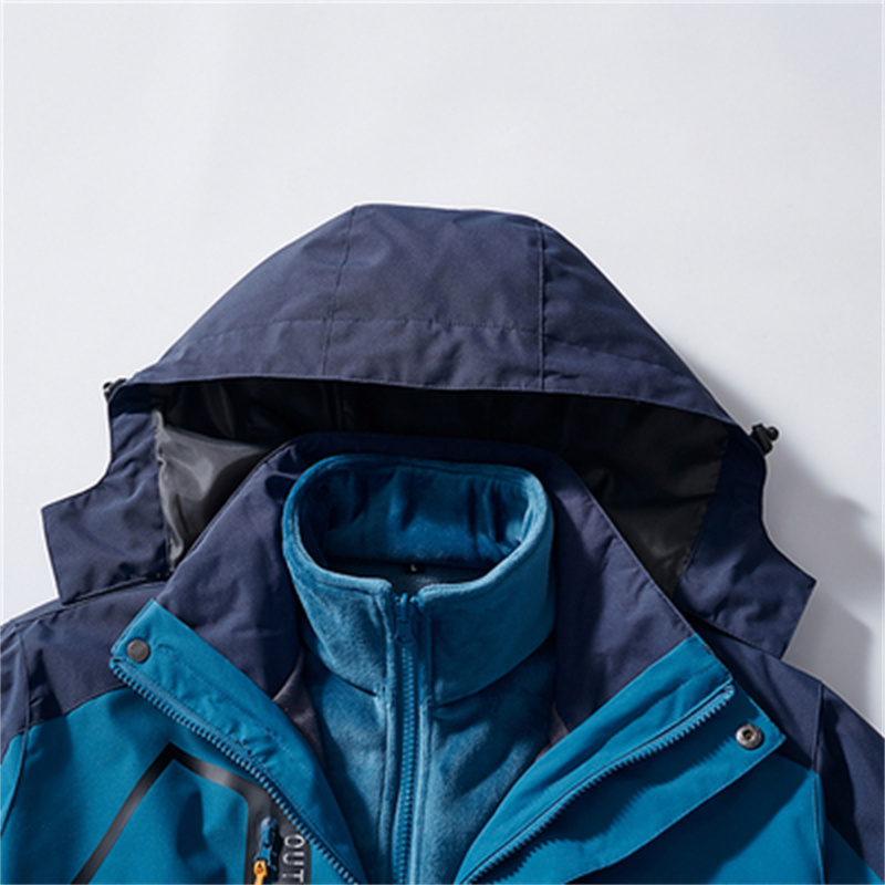 御皇康-A277工作服定制上衣防寒服可拆卸高清大图