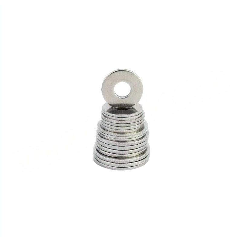 JIBIN/继彬GB97.1 平垫圈 不锈钢304 A2-100 本色 φ22高清大图