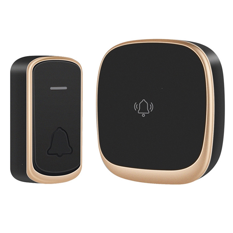 闪电客自发电门铃无线家用超远距离一拖二电子遥控免插电老人呼叫器