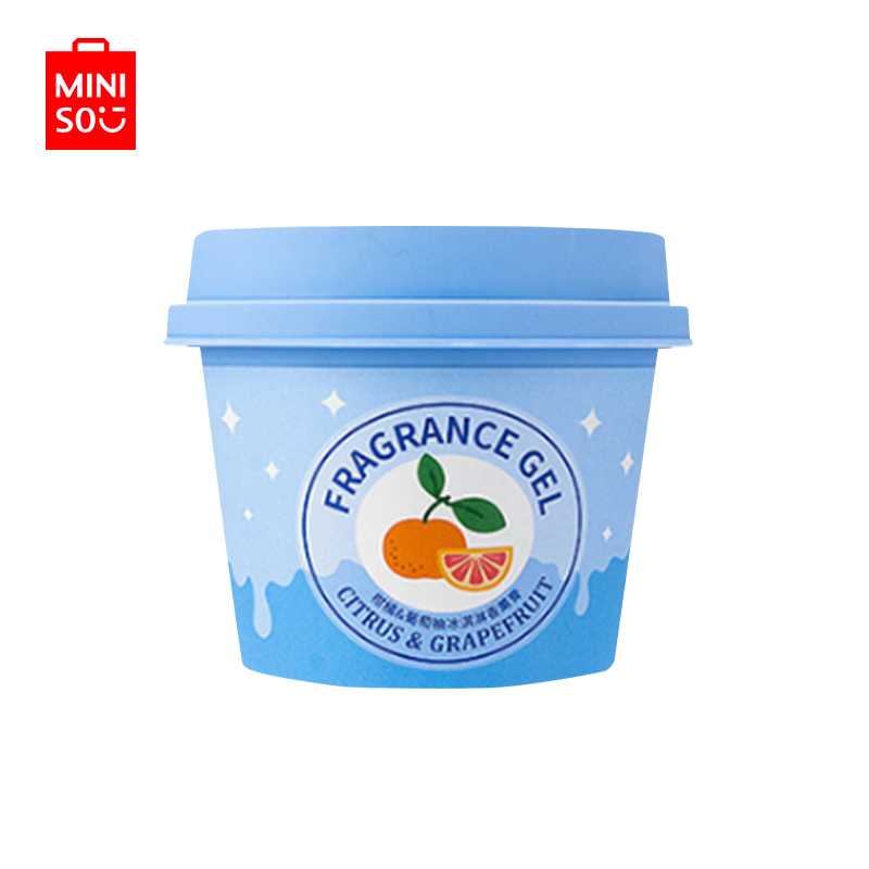 名创优品 (miniso) 柑橘&葡萄柚冰淇淋香薰膏室内卫生间清新芬芳中和异味香包花果香