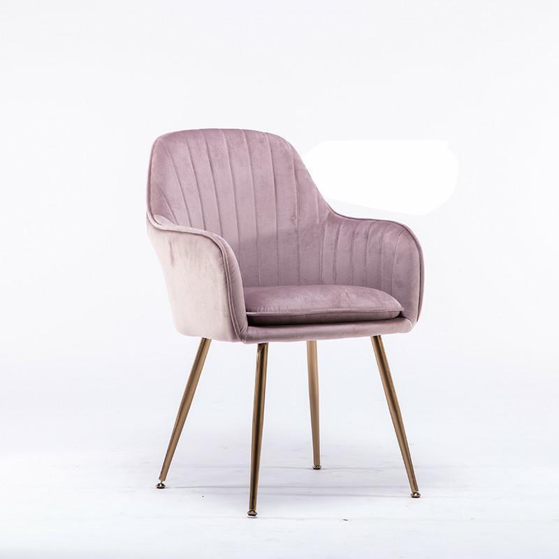 森美人北欧客厅沙发边几卧室一桌两椅圆形桌子轻奢角几简约大理石小茶几 豆沙色+金脚