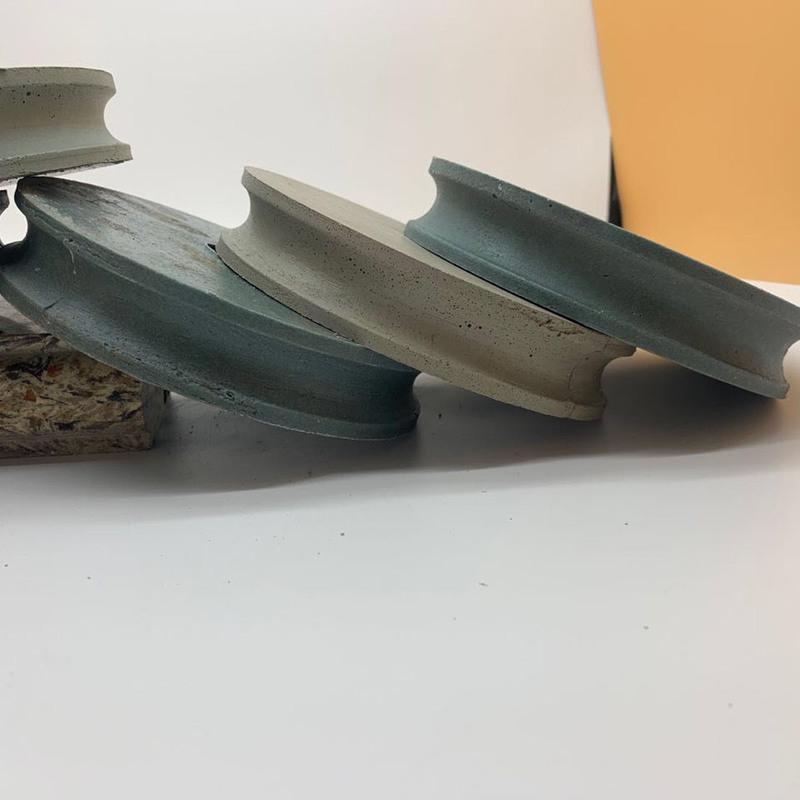 石材工具大理石花岗岩石英石磨边机树脂抛光轮圆边155直径孔3015公分1