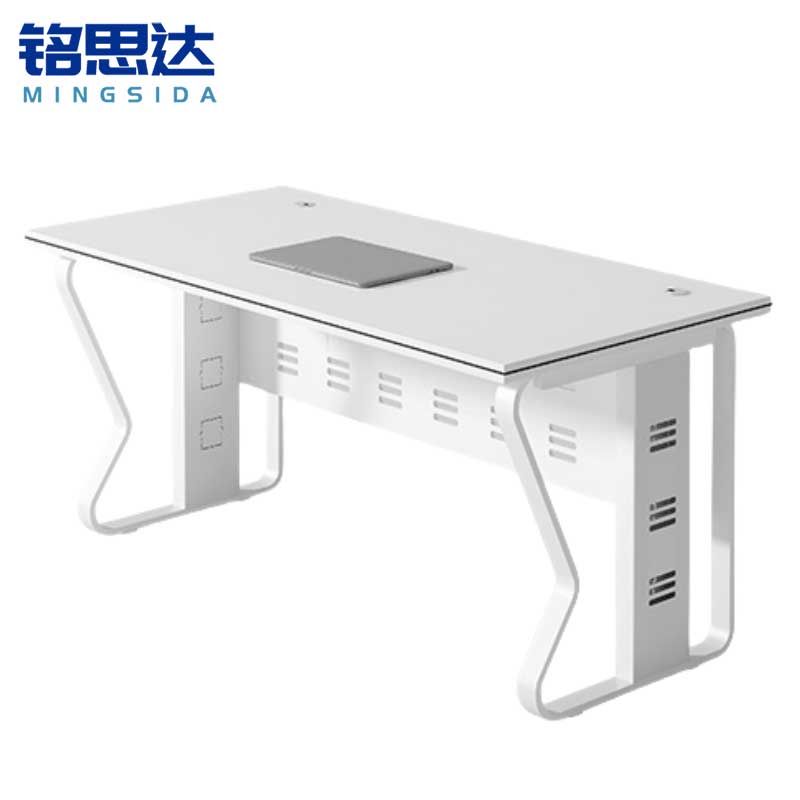 铭思达屏风办公桌单人位张高清大图