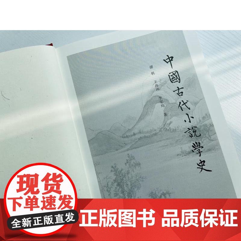 中国古代小说学史 先唐唐代宋元明代清代历史谭帆王冉冉李军均著上海古籍出版社小说文体研究文本评点中国小说四大奇书正版图书籍高清大图