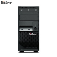 联想(ThinkServer)塔式服务器 TS250 E3-1205v6 2*4GB 1T 非热插拔 DVD 定制